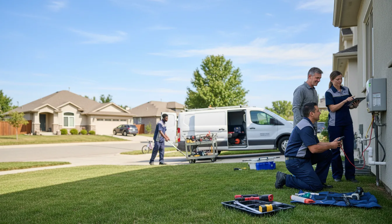 Tankless water heater service in Utica, OH
